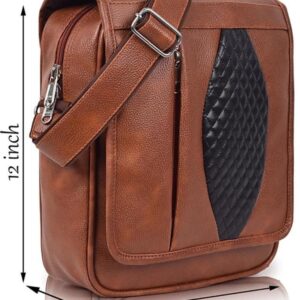 BCG-DP Brown & Black Sling Bag