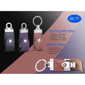 BCG- Pendrive Leather Button