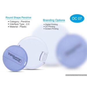 BCG- Round Shape Pendrive