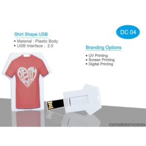 BCG- Shirt Shape Pendrive