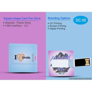 BCG- Square Shape Card Pendrive