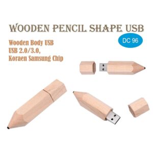 BCG- Wooden Pencil Shape Pendrive